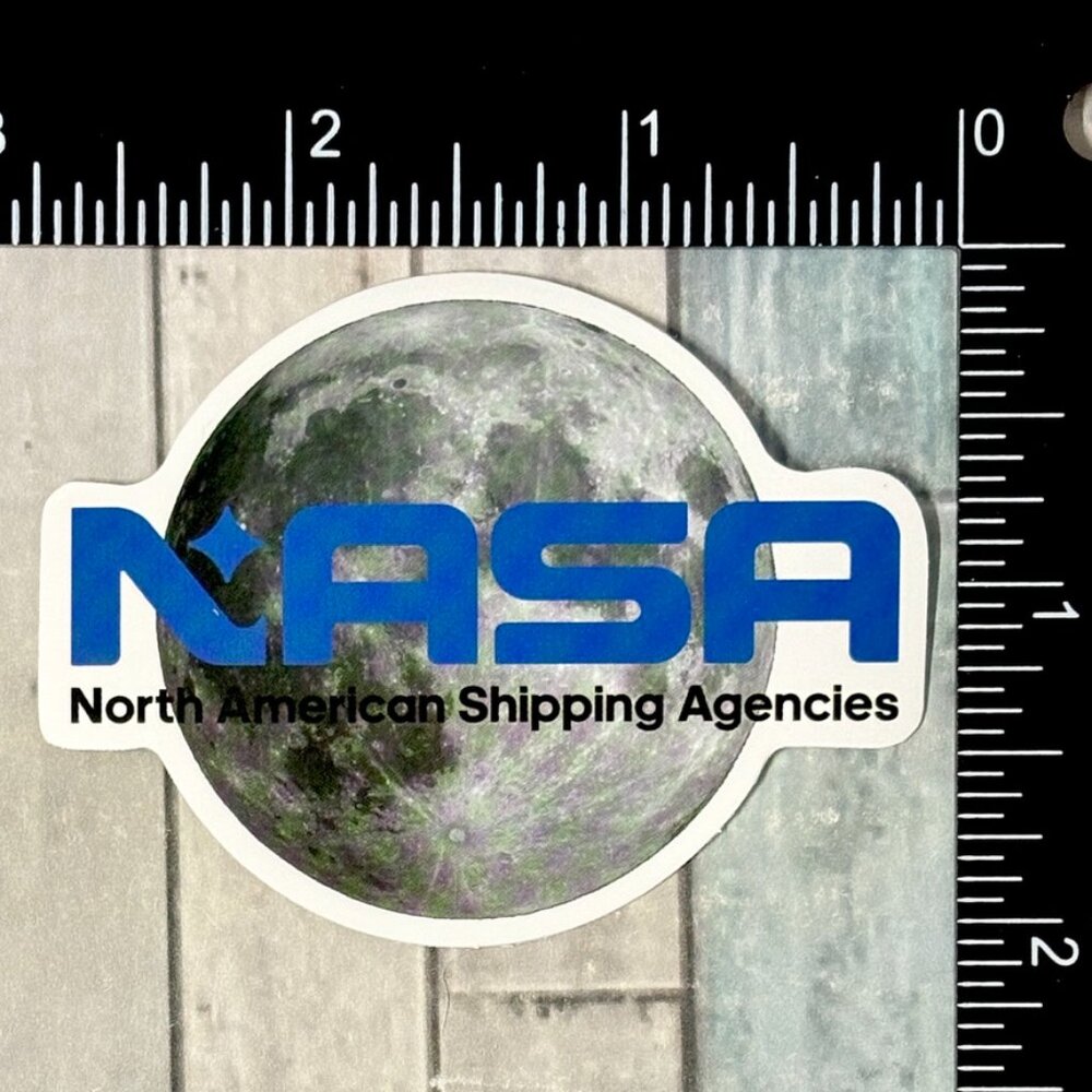 🌀10/$10🌀 NASA Reusable Waterproof Vinyl Sticker Decal
